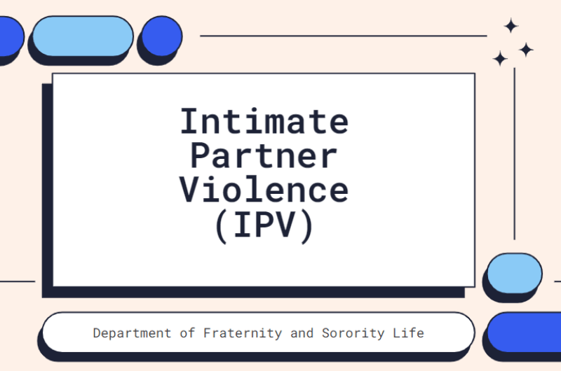 Intimate Partner Violence