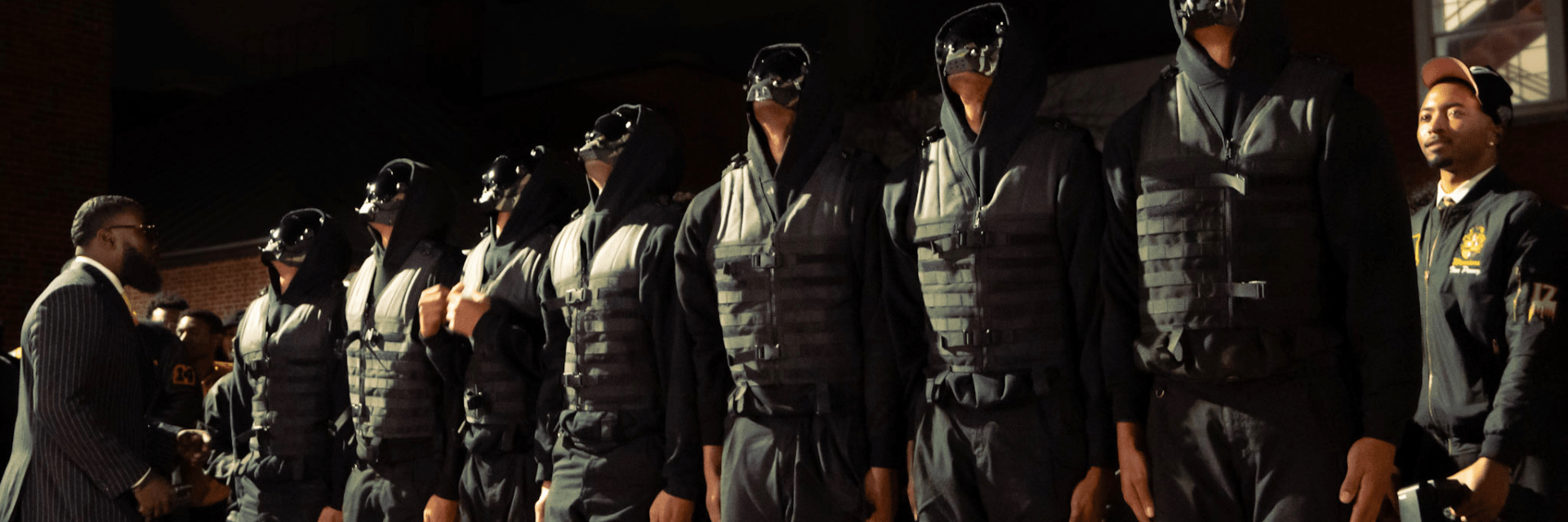 Group of men standing together