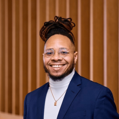 Portrait of Terrance Sanders (he/him)