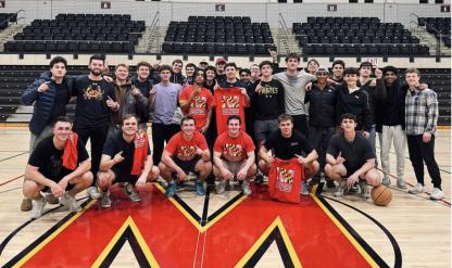 Zeta Psi photo at basketball court